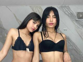 Erotikus videocsevegés AntonellaYNia