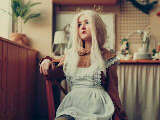 Erotikus videocsevegés Kitsune-Miku