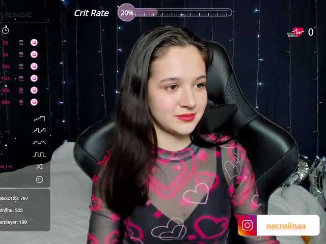 Sugárzási képernyőképek NecroLina