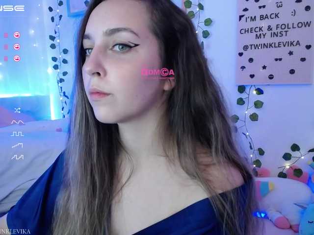 Fényképek TWINKLE-- Hello, I’m Vika)) welcome to my room. Lovense works from 2 tokens. favorite vibration 77.
